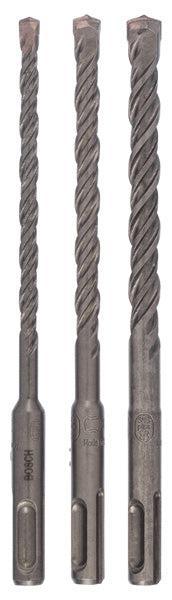 BOSCH 3-delni komplet SDS plus-5 burgija za udarne bušilice, 6/8/10 mm - 3-delni set Hamer burgija SDS-plus-5 (1617000117) Madras doo Beograd Madras doo Beograd
