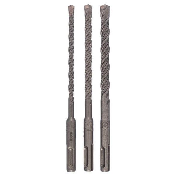 BOSCH 3-delni komplet SDS plus-5 burgija za udarne bušilice, 6/8/10 mm - 3-delni set Hamer burgija SDS-plus-5 (1617000117) Madras doo Beograd Madras doo Beograd