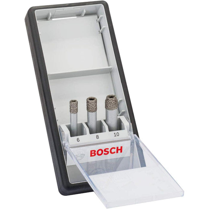 Bosch 3-delni Robust Line set dijamantskih burgija Standard for Ceramic 6 mm; 8 mm; 10 mm - 2607017341 Set dijamantskih burgija BOSCH BOSCH-2607017341 Madras doo Beograd