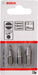 Bosch 3-delni set bitova odvrtača ekstra tvrdi S 0,6x4,5; S 0,8x5,5; S 1,2x8,0 (2607001750) Set bitova BOSCH BOSCH-2607001750 Madras doo Beograd