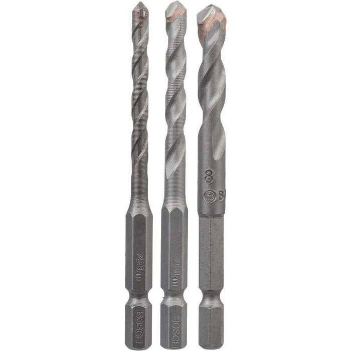 Bosch 3-delni set burgija za pločice HEX-9 Ceramic 5; 6; 8 mm - 2608589527 Pribor BOSCH BOSCH-2608589527 Madras doo Beograd