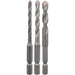 Bosch 3-delni set burgija za pločice HEX-9 Ceramic 5; 6; 8 mm - 2608589527 Pribor BOSCH BOSCH-2608589527 Madras doo Beograd