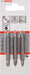 Bosch 3-delni set dvostranih nastavaka PH1, PZ1, S 0,6x4,5; PH2, PZ2, S 1,0x5,5; 60 mm - 2607001745 Set dvostranih nastavaka BOSCH BOSCH-2607001745 Madras doo Beograd