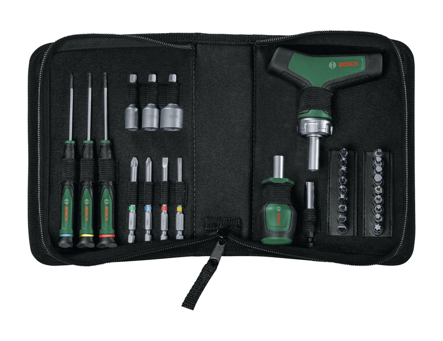 BOSCH 31-delni mešoviti set za pričvršćivanje - Odvrtač Screwdriver Set 31 (1600A039HX) Power Tools BOSCH Madras doo Beograd