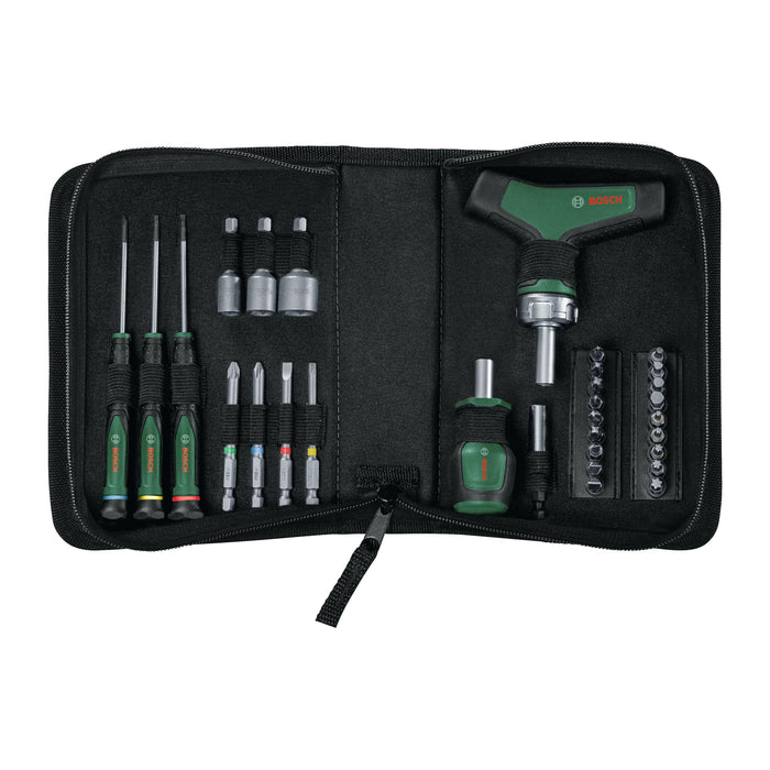 BOSCH 31-delni mešoviti set za pričvršćivanje - Odvrtač Screwdriver Set 31 (1600A039HX) Power Tools BOSCH Madras doo Beograd