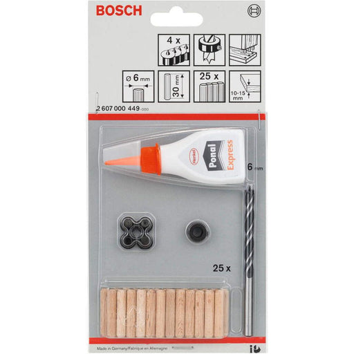 Bosch 32-delni set drvenih tiplova 6 mm, 30 mm - 2607000449 Pribor BOSCH BOSCH-2607000449 Madras doo Beograd