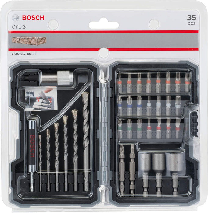 Bosch 35-delni set bitova i burgija za beton (2607017326) Set bitova BOSCH BOSCH-2607017326 Madras doo Beograd