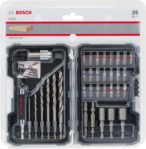 Bosch 35-delni set bitova i burgija za drvo (2607017327) Pribor BOSCH BOSCH-2607017327 Madras doo Beograd