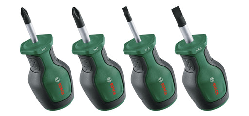 BOSCH 4-delni set kratkog odvrtača - Odvrtač - Stubby 4-Piece Set (1600A032UJ) Madras doo Beograd Madras doo Beograd