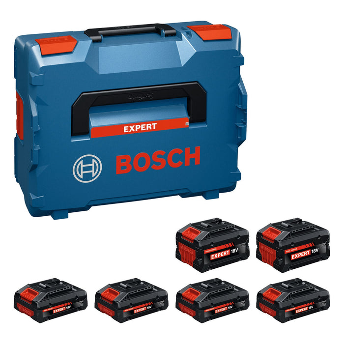 BOSCH 4 x EXBA18V-40 + 2 x EXBA18V-80 - Akumulatorski paket 4xEXBA18V-40 + 2xEXB (1600A0373G) Madras doo Beograd Madras doo Beograd