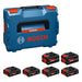 BOSCH 4 x EXBA18V-40 + 2 x EXBA18V-80 - Akumulatorski paket 4xEXBA18V-40 + 2xEXB (1600A0373G) Madras doo Beograd Madras doo Beograd