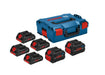 BOSCH 4 x ProCORE18V 4.0Ah + 2 x ProCORE18V 8.0Ah - Akumulatorski paket 4x PC18V4.0+2x PC18V (1600A02A2T) Power Tools BOSCH Madras doo Beograd