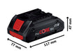 BOSCH 4 x ProCORE18V 4.0Ah + 2 x ProCORE18V 8.0Ah - Akumulatorski paket 4x PC18V4.0+2x PC18V (1600A02A2T) Power Tools BOSCH Madras doo Beograd