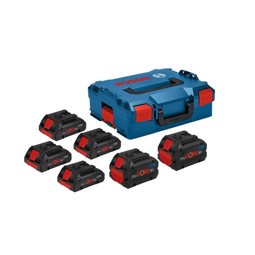BOSCH 4 x ProCORE18V 4.0Ah + 2 x ProCORE18V 8.0Ah - Akumulatorski paket 4x PC18V4.0+2x PC18V (1600A02A2T) Power Tools BOSCH Madras doo Beograd