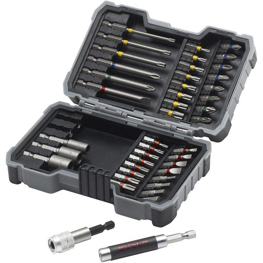 Bosch 43-delni set bitova i nasadnih ključeva za odvrtače PH, PZ, T, SL, H (2607017723) Set bitova BOSCH Madras doo Beograd