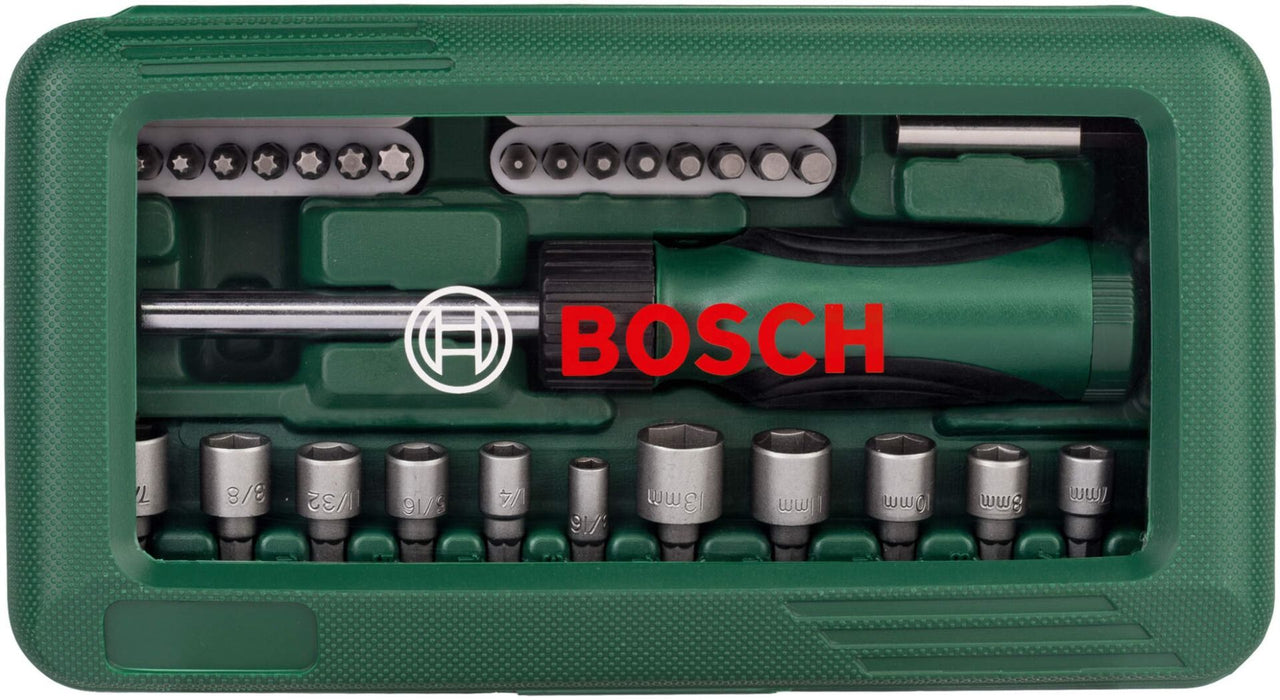 Bosch 46-delni set bitova sa ručnim zavrtačem (2607019504) Set burgija i bitova BOSCH BOSCH-2607019504 Madras doo Beograd