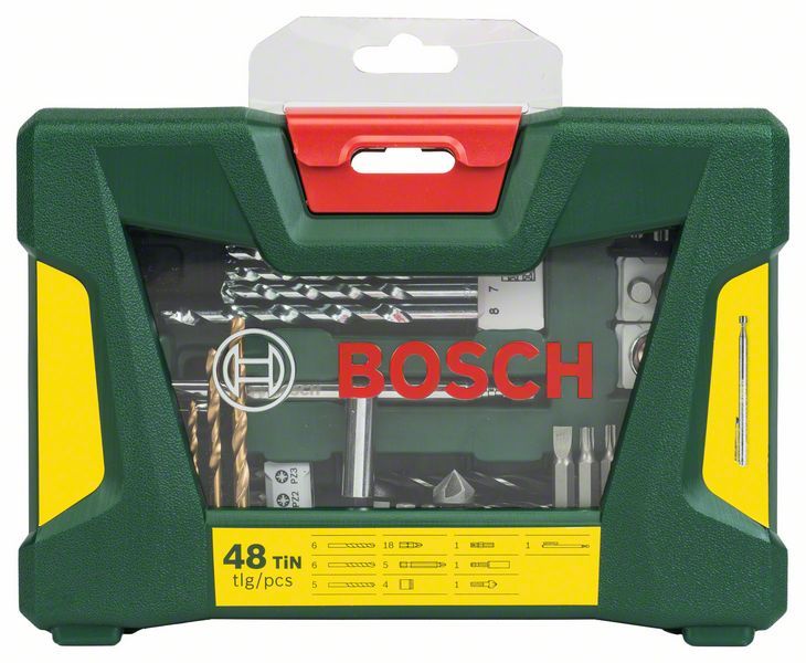 Bosch 48-delni V-Line TiN set burgija i bitova (2607017314) Pribor BOSCH BOSCH-2607017314 Madras doo Beograd