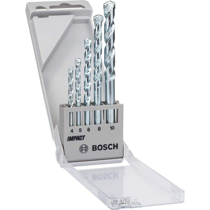 Bosch 5-delni set burgija za kamen CYL-1 4; 5; 6; 8; 10 mm - 1609200228 Pribor BOSCH BOSCH-1609200228 Madras doo Beograd