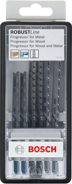 Bosch 6-delni Robust Line set listova ubodne testere Progressor T-prihvat T 123 X (2x); T 234 X (2x); T 345 XF (2x) - 2607010531 List ubodne testere BOSCH BOSCH-2607010531 Madras doo Beograd