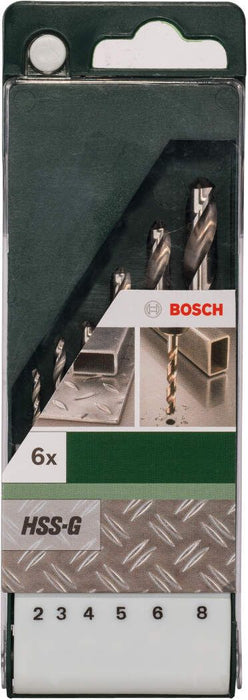 Bosch 6-delni set HSS-G burgija za metal (2609255060) Pribor BOSCH BOSCH-2609255060 Madras doo Beograd