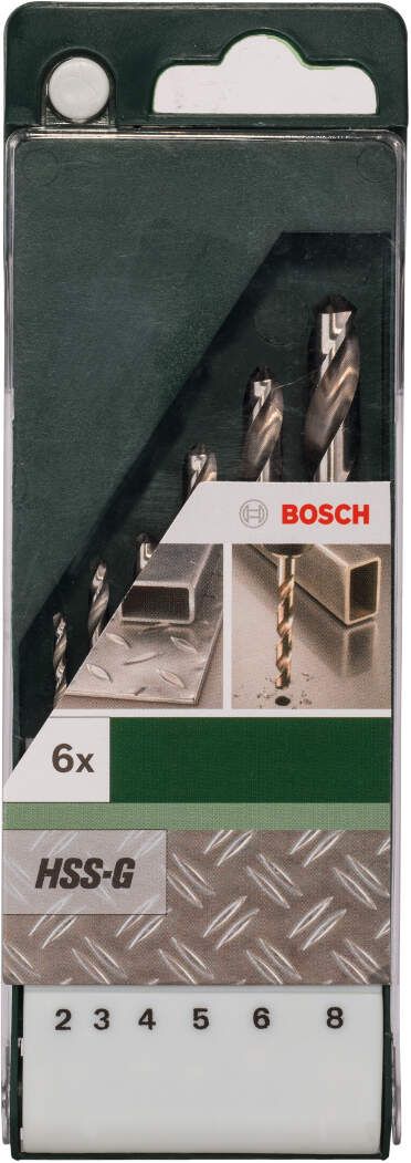 Bosch 6-delni set HSS-G burgija za metal (2609255060) Pribor BOSCH BOSCH-2609255060 Madras doo Beograd