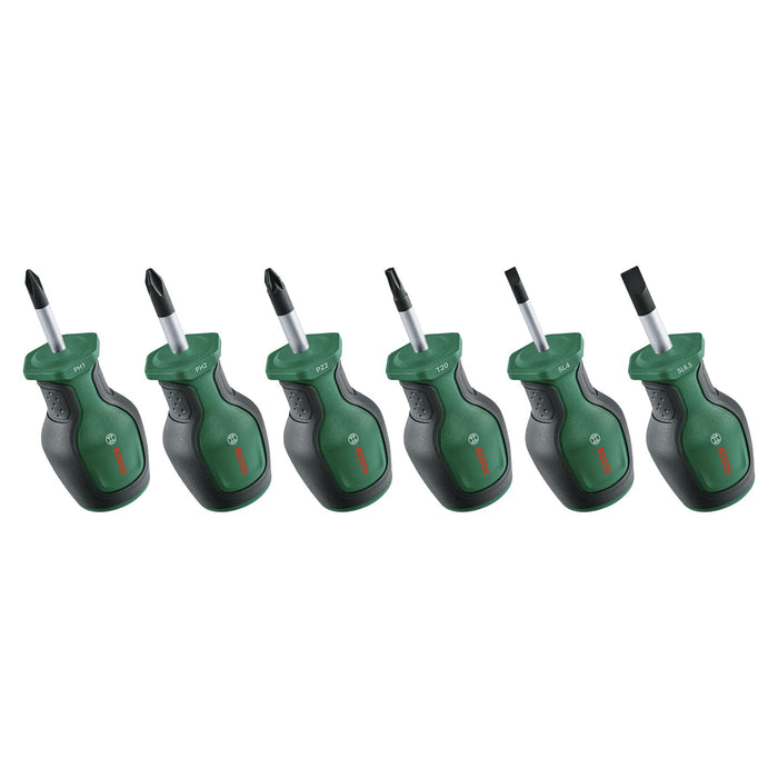 BOSCH 6-delni set kratkog odvrtača - Odvrtač - Stubby 6-Piece (1600A032UK) Madras doo Beograd Madras doo Beograd