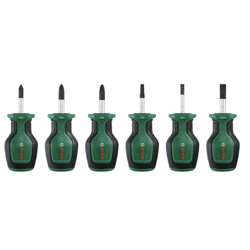 BOSCH 6-delni set kratkog odvrtača - Odvrtač - Stubby 6-Piece (1600A032UK) Madras doo Beograd Madras doo Beograd