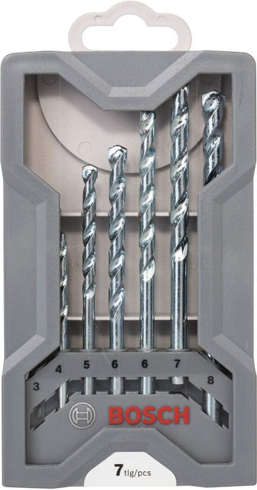 Bosch 7-delni set burgija za kamen CYL-1 3; 4; 5; 6; 6; 7; 8 mm - 2607017079 Pribor BOSCH BOSCH-2607017079 Madras doo Beograd