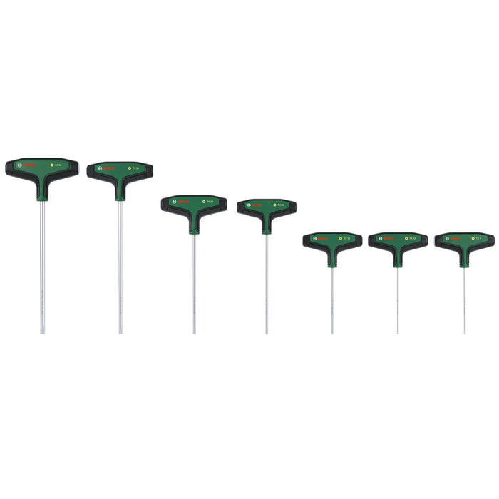 BOSCH 7-delni set Torx odvrtača sa T-drškom - (1600A039J2) Power Tools BOSCH Madras doo Beograd