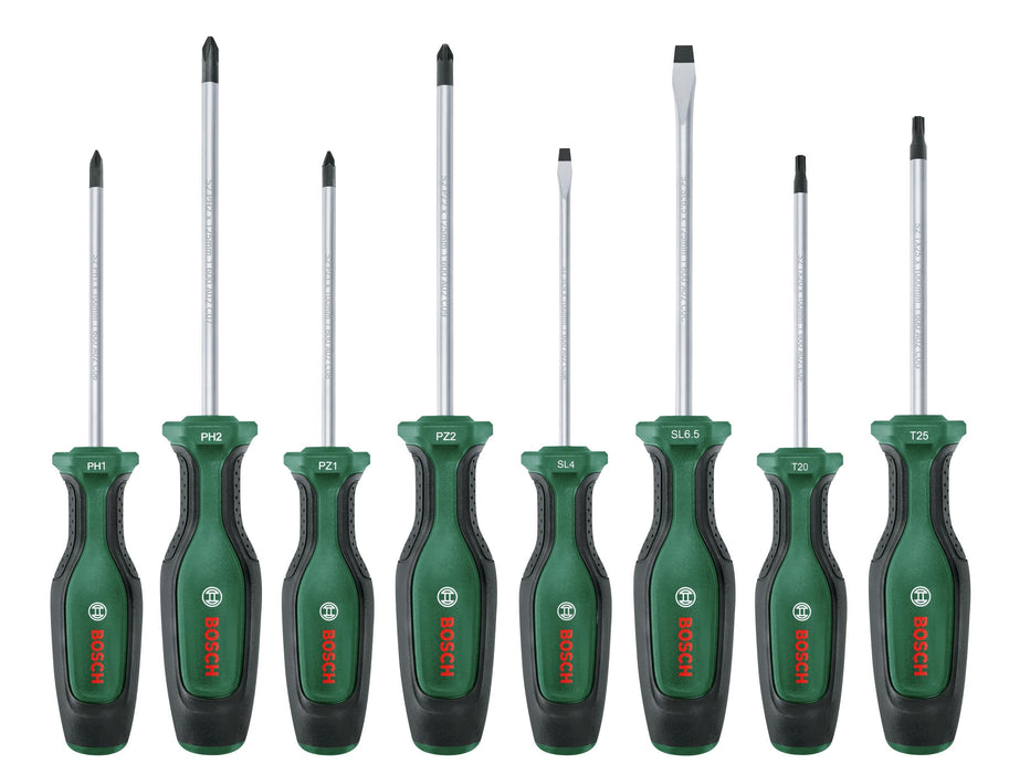 BOSCH 8-delni set odvrtača - Odvrtač 8pcs Set (1600A02BX8) Power Tools BOSCH Madras doo Beograd