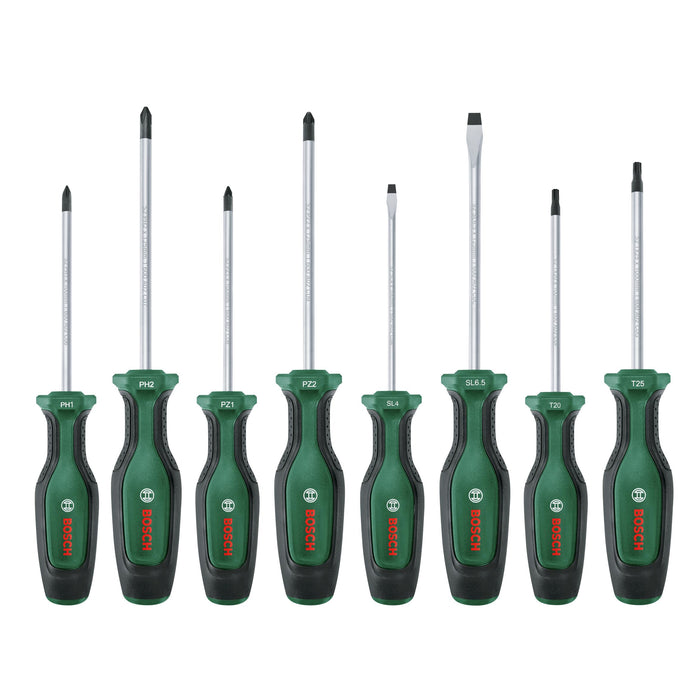 BOSCH 8-delni set odvrtača - Odvrtač 8pcs Set (1600A02BX8) Power Tools BOSCH Madras doo Beograd