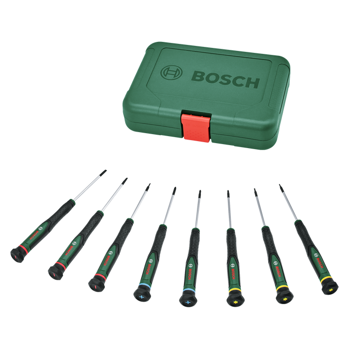 BOSCH 8-delni set preciznih odvrtača - Odvrtač - Precision screwdriver 8-Piece (1600A02Z9M) Madras doo Beograd Madras doo Beograd