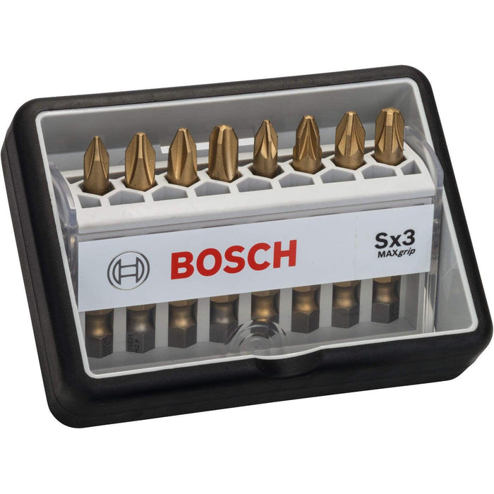 Bosch 8-delni set Robust Line bitova odvrtača Sx Max Grip 49 mm, 8-delni - 2607002572 Set bitova BOSCH BOSCH-2607002572 Madras doo Beograd