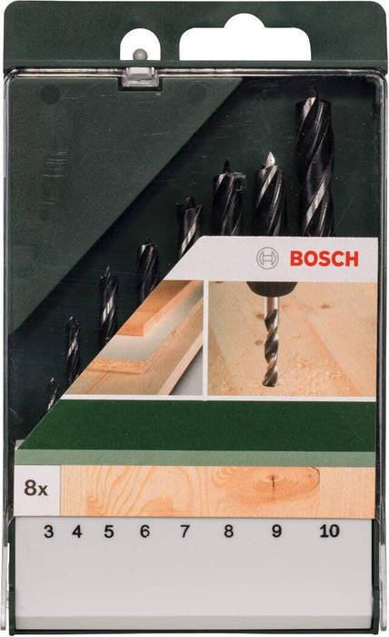 Bosch 8-delni set spiralnih burgija za drvo (2609255215) Set burgija za drvo BOSCH BOSCH-2609255215 Madras doo Beograd