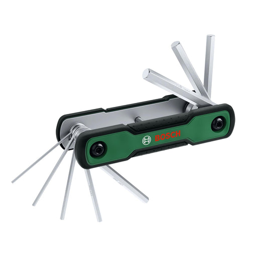 BOSCH 8-u-1 set sklopivih šestougaonih ključeva - Rakljasti ključ Folding Hex Key Set (1600A039L7) Madras doo Beograd Madras doo Beograd