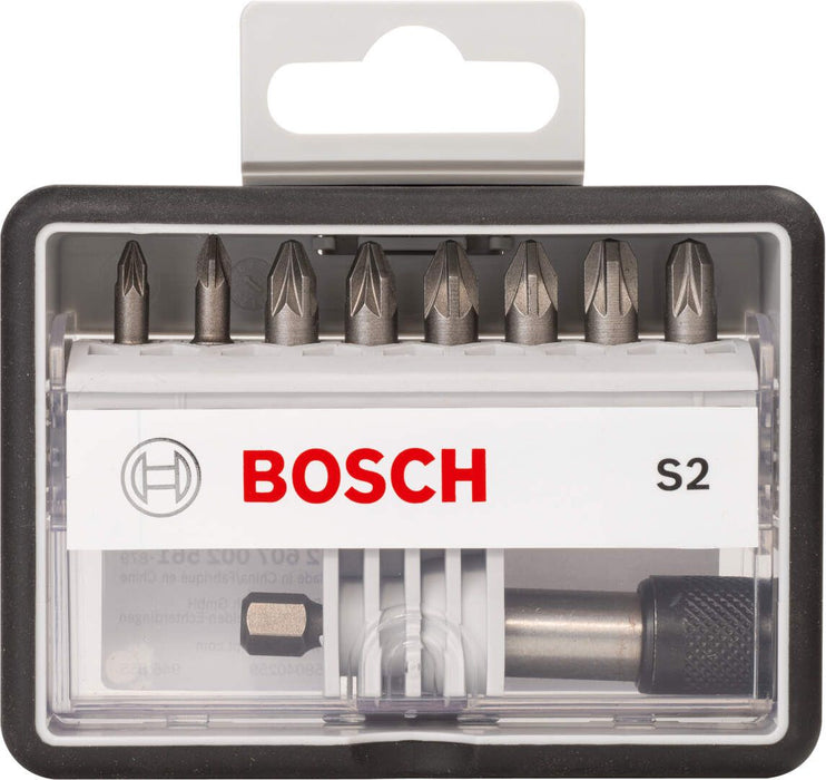 Bosch 8+1-delni set Robust Line bitova odvrtača S ekstra tvrdi 25 mm (2607002561) Set bitova BOSCH BOSCH-2607002561 Madras doo Beograd