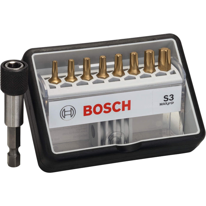 Bosch 8+1-delni set Robust Line bitova odvrtača S Max Grip 25 mm, 8+1-delni - 2607002576 Set bitova BOSCH BOSCH-2607002576 Madras doo Beograd