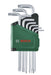 BOSCH 9-delni komplet Torx ključeva - (1600A02Z9C) Madras doo Beograd Madras doo Beograd