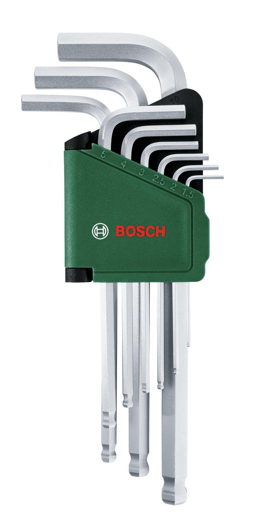 BOSCH 9-delni set ključa sa šestougaonom glavom - Rakljasti ključ Hex Key Set 9-piece (1600A032V1) Madras doo Beograd Madras doo Beograd