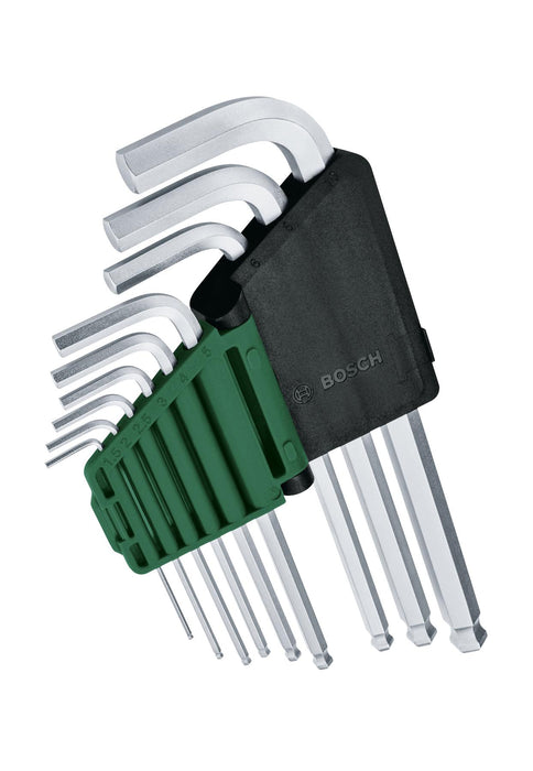 BOSCH 9-delni set ključa sa šestougaonom glavom - Rakljasti ključ Hex Key Set 9-piece (1600A032V1) Madras doo Beograd Madras doo Beograd