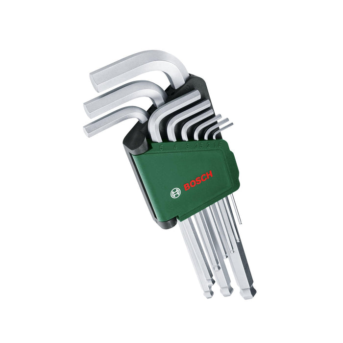 BOSCH 9-delni set ključa sa šestougaonom glavom - Rakljasti ključ Hex Key Set 9-piece (1600A032V1) Madras doo Beograd Madras doo Beograd