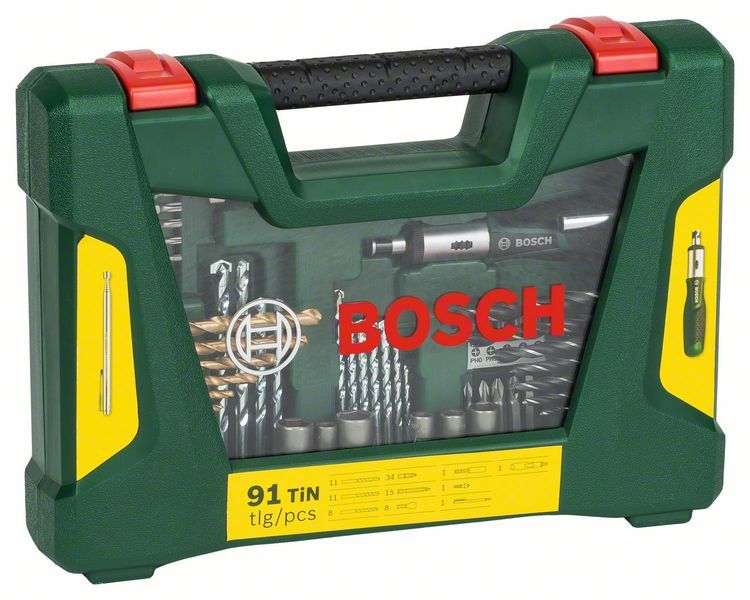 Bosch 91-delni set burgija i bitova (2607017311) Pribor BOSCH BOSCH-2607017311 Madras doo Beograd