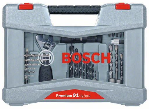 Bosch 91-delni set burgija i bitova (2608P00235) Set burgija i bitova BOSCH BOSCH-2608P00235 Madras doo Beograd