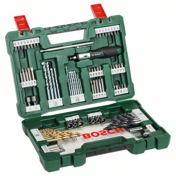 Bosch 91-delni V-Line TiN set burgija i bitova (2607017195) Set burgija i bitova BOSCH BOSCH-2607017195 Madras doo Beograd