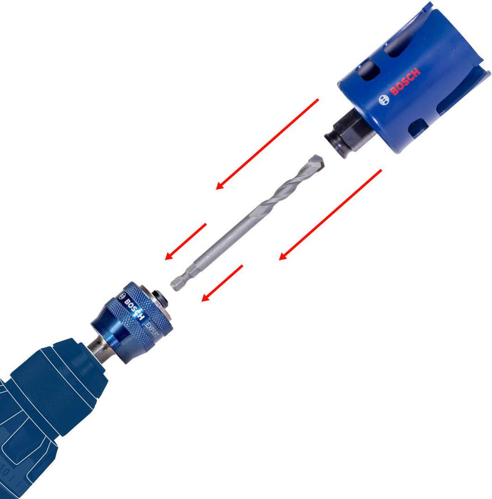 Bosch Adapter sistema EXPERT Power Change Plus testera za otvore od 11 mm, HSS-G Drill 7,15 x 105 mm, 2-delni - 2608900527 Adapter sistema BOSCH BOSCH-2608900527 Madras doo Beograd