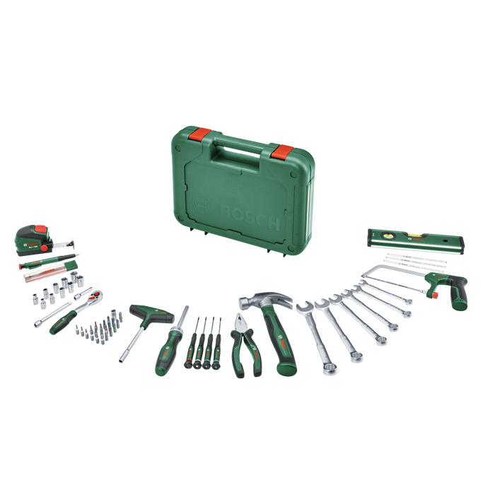 BOSCH Advanced set ručnog alata od 64 komada - (1600A02ZB3) Madras doo Beograd Madras doo Beograd