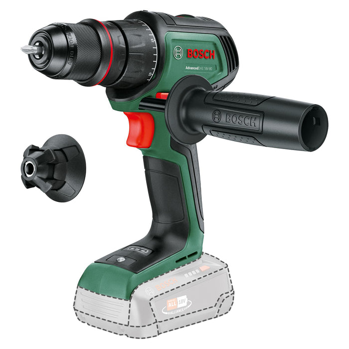 BOSCH AdvancedDrill 18V-80 QuickSnap - Akku-bušilica i uvrtanjač Adv.Drill 18V- (06039E2000) Power Tools BOSCH Madras doo Beograd