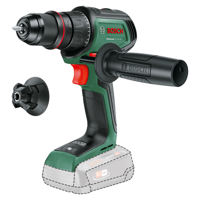 BOSCH AdvancedDrill 18V-80 QuickSnap - Akku-bušilica i uvrtanjač Adv.Drill 18V- (06039E2000) Power Tools BOSCH Madras doo Beograd