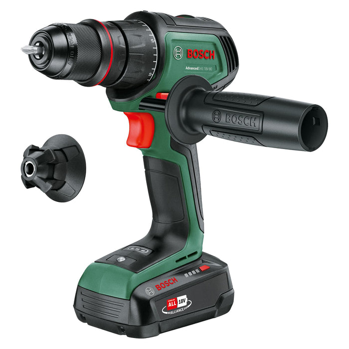BOSCH AdvancedDrill 18V-80 QuickSnap - Akku-bušilica i uvrtanjač Adv.Drill 18V- (06039E2001) Power Tools BOSCH Madras doo Beograd