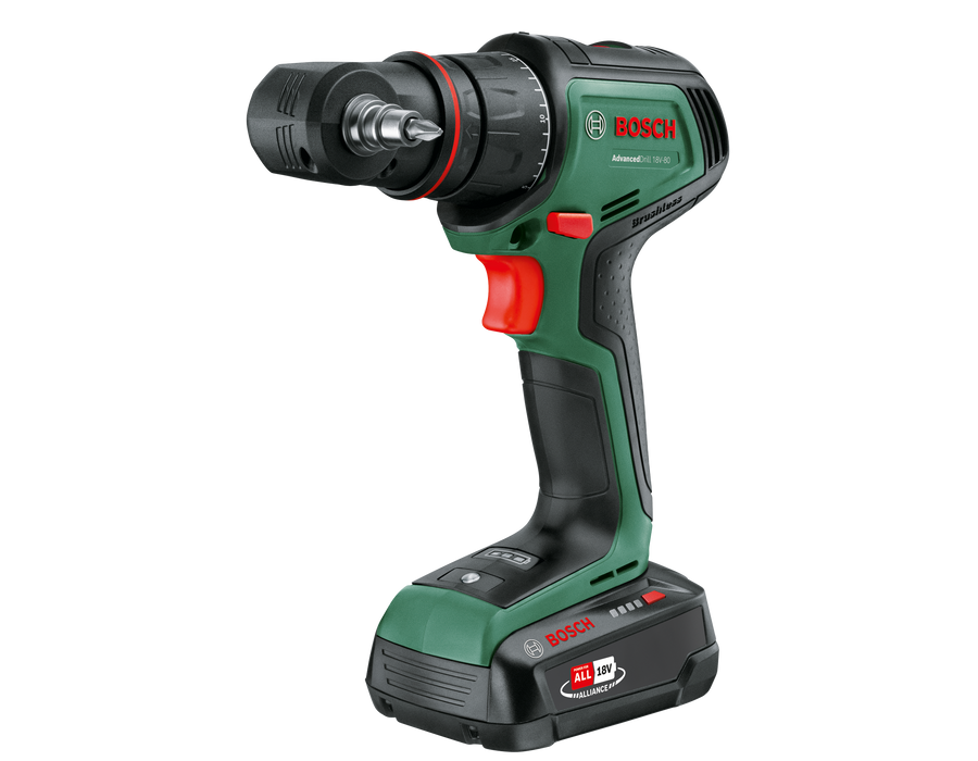 BOSCH AdvancedDrill 18V-80 QuickSnap - Akku-bušilica i uvrtanjač Adv.Drill 18V- (06039E2004) Madras doo Beograd Madras doo Beograd